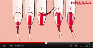 Видео: как правильно наносить лак для ногтей Mavala
