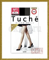 GUNZE Tuche – Женские колготки 20 ден из Японии  с эффектом хайлайтера 