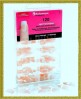Solomeya Типсы Лайт Френч Быстрые короткие прозрачно-розовые, белый френч 120 шт. DVF05 - 14-1325P.jpg
