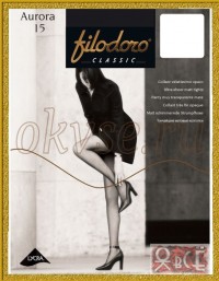 FILODORO Aurora 15 - Классические прозрачные женские колготки, 15 ден