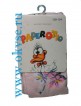 Paperotto 6-11 W2C D хлопковые колготки для девочек 6-11 лет с цветочным узором. - 134IP.jpg