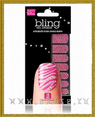Dashing Diva Аппликации на ногти Розовое сияние/Frisky Business