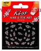 Kiss Набор стикеров для ногтей &quot;Сиреневый туман&quot; Nail and Toe Art Stickers NS17 - 14-1254P.jpg