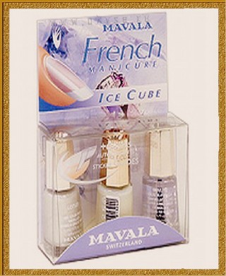 Mavala Manucure French Natural Ice Cube kit - Набор лаков  для французского маникюра «Кубик льда»