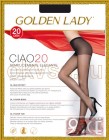 GOLDEN LADY CIAO 20 - Тонкие шелковистые женские колготки с лайкрой, 20 ден