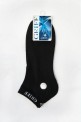 GRIFF SPORT S1 - спортивные мужские носки из хлопка с эластаном с укороченной голенью - S1 черн