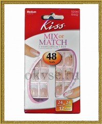 Серия наборов накладных ногтей с клеем Mix or Match 48 Nail Kit