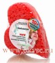 Solomeya Губка с мыльным экстрактом 10+ Красное сердце. аромат - пион - 06-654P.jpg