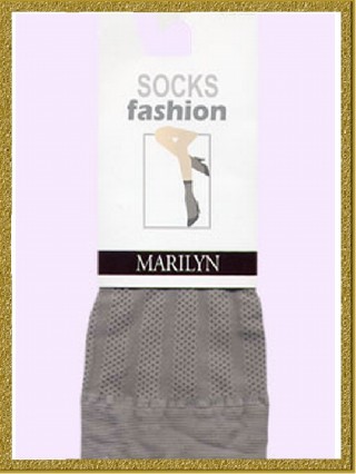 Marilyn FORTE L 511 - FORTE L 511 фантазийные носки с геометрическим узором