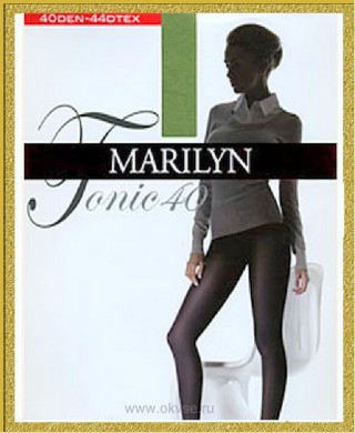 Marilyn TONIC 40 MARILYN - Marilyn матовые колготки с микрофиброй и лайкрой плотностью 40 ден
