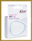 Kiss Салфетки безворсовые для снятия липкого слоя, 50 шт.Soak off UV Gel Nail Wipes BUVW01A