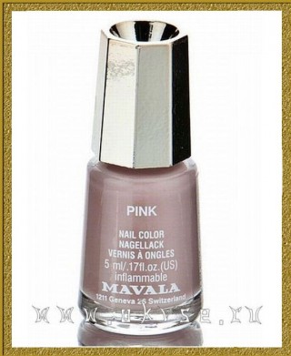Mavala Pink - Лак для ногтей Органза, 5 мл 91398