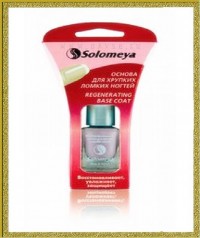 Solomeya Основа для хрупких и ломких ногтей Regenerating Base Coat 6 ml. ref. 49819