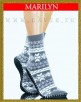 MARILYN HOME SOCKS 873 теплые носки тапочки из искусственной шерсти с антискользящим покрытием. - тапRP.jpg