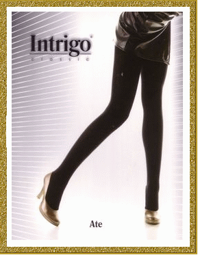 INTRIGO Ate 120 den - INTRIGO классические женские колготки из хлопка с добавлением шерстяной нити