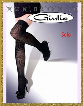 GIULIA SOLO 08 фантазийные женские ботфорты с просветным узором.