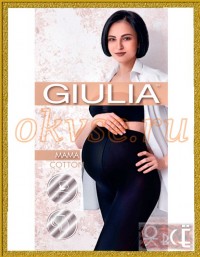 GIULIA Mama Cotton 200 - Теплые колготки для беременных женщин, 200 ден