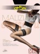 Omsa Malizia 20 - Женские чулки на силиконовой резинке, 20 ден - Malizia 20