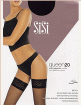 SiSi Queen 20 - Классические женские чулки на силиконовой резинке, 20 ден - QUEEN20SISI.gif