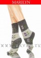 MARILYN ANGORA SMALL FLOWER 838 теплые носки из шерсти с ангорой с цветочным рисунком. - socP.jpg