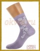 GRIFF D265 - Плотные женские носки с рисуноком &quot;виноград&quot;, из хлопка с эластаном - GRIFF D265 - Плотные женские носки с рисуноком "виноград", из хлопка с эластаном