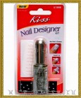 Kiss Набор для нейл-арта с серебряной краской Nail Design Kit Silver BPA10TG