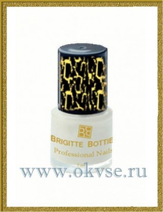 Brigitte Bottier Professional Nails Graffi Top лак с эффектом растрескивания на ногтях.