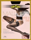 Omsa Malizia 40 - Женские чулки на силиконовой резинке, 40 ден