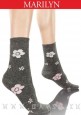 MARILYN ANGORA FLOWER 839 теплые носки из шерсти с ангорой махровые изнутри. - 839RP.jpg