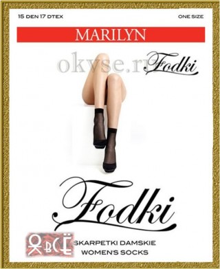 Marilyn FODKI - тонкие матовые носки плотностью 15 ден