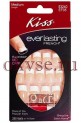 Kiss Everlasting French Nail Kit Накладные ногти с клеем &quot;Ультра стойкий французский маникюр&quot; для классической формы ногтей, средней длины 53240 EF05  - 14-1286n.jpg