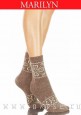 ANGORA SNOW FLAKE 834 теплые носки из шерсти с ангорой махровые изнутри. - 834P.jpg
