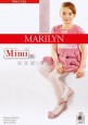 Marilyn MIMI 725 фантазийные детские колготки с эффектом сатинового блеска с цветочным узором. - 725P.jpg